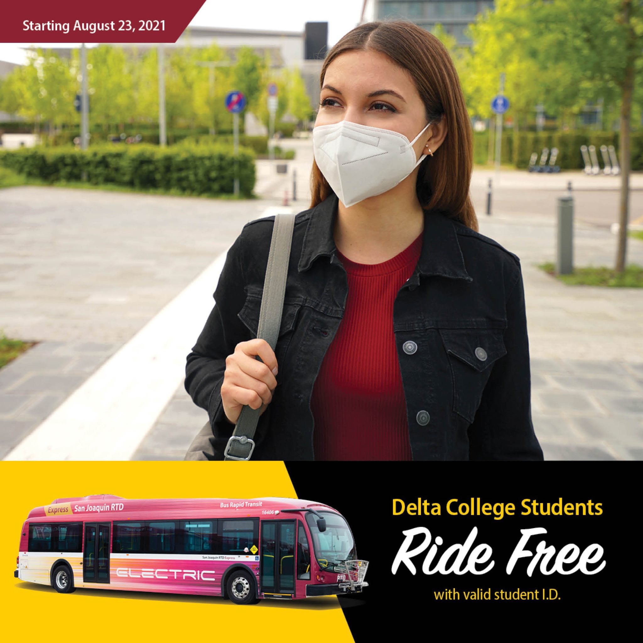 Free Rides for Delta College students on RTD!